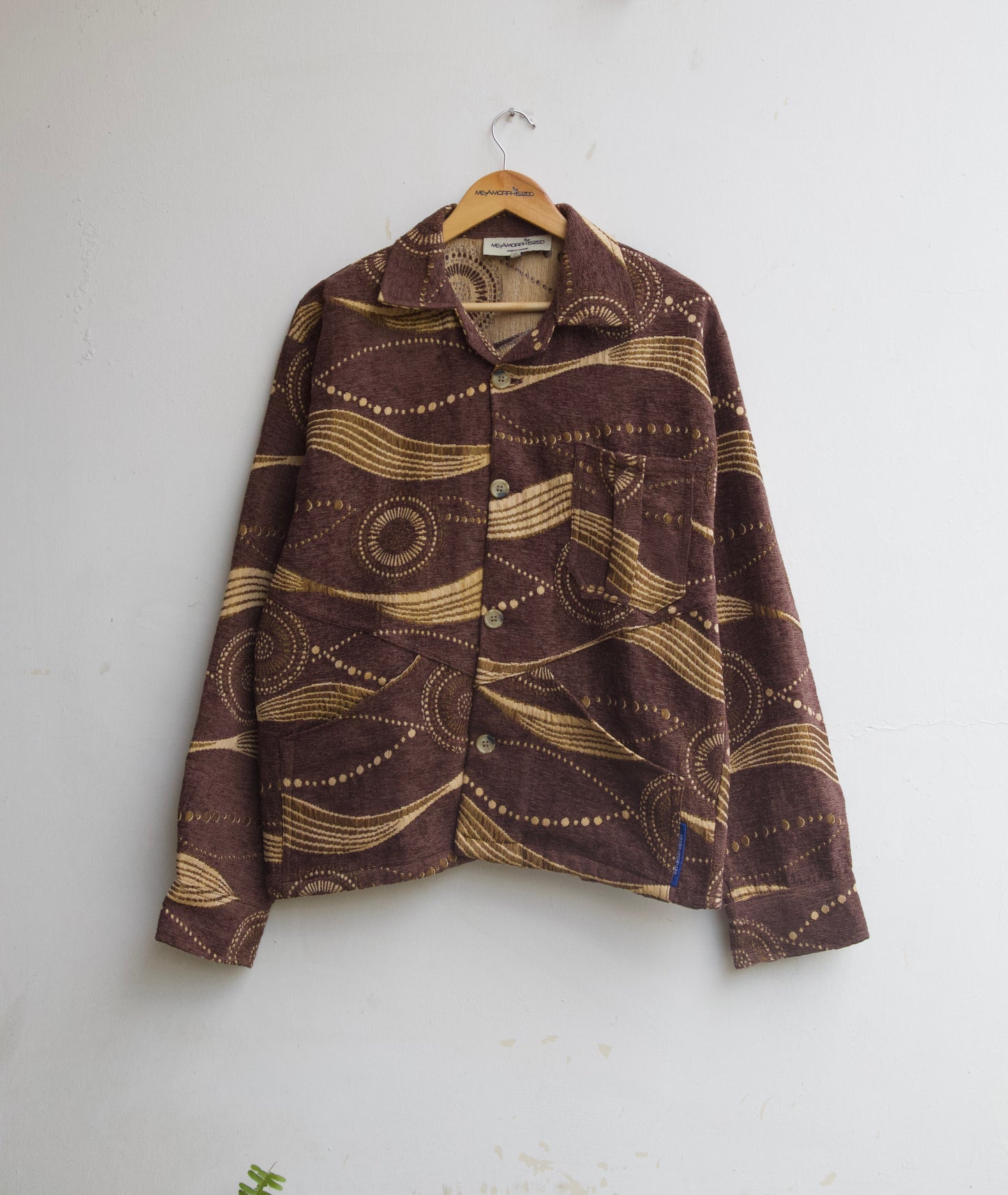 Brown Pazia overshirt