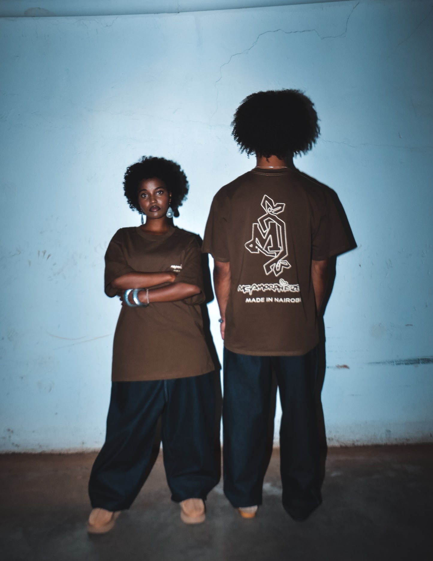 NAIROBI TSHIRT [BROWN]