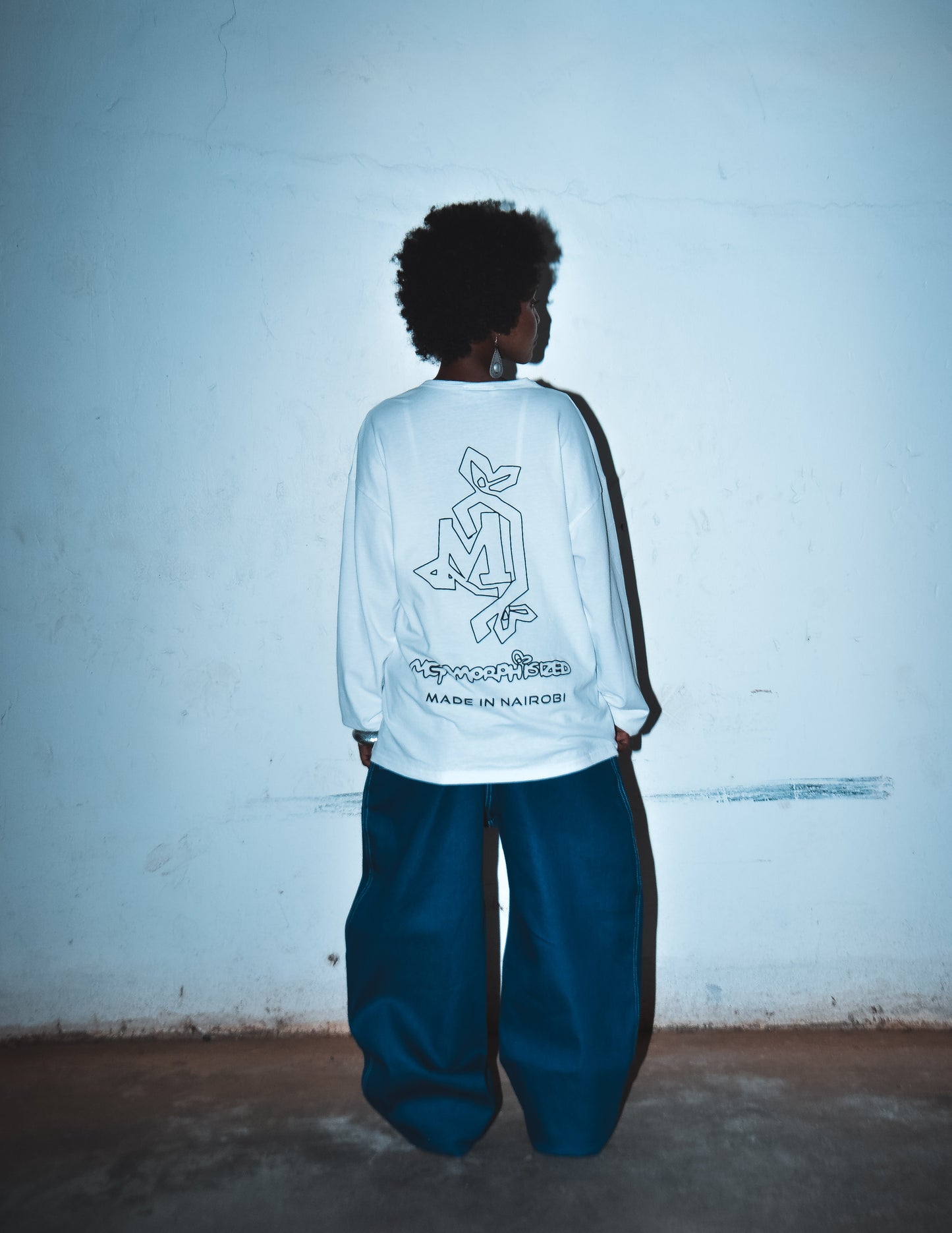 NAIROBI L.S TSHIRT [WHITE]